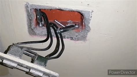 electric panel box repair|electrical box screw hole broken.